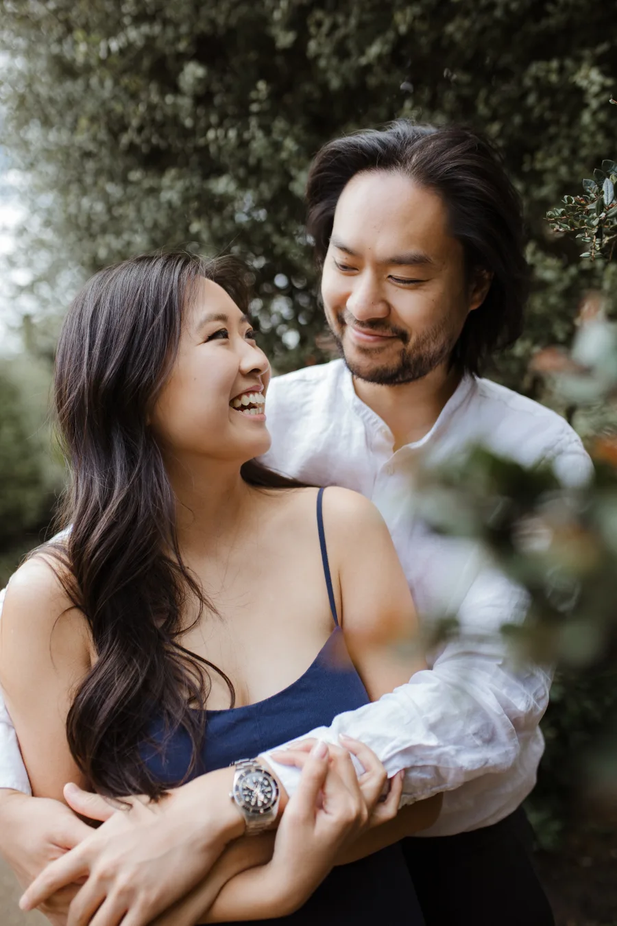 Lisa and Steven laughing together