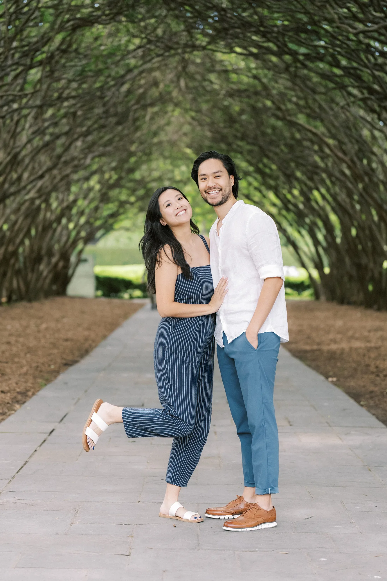 Lisa and Steven laughing together